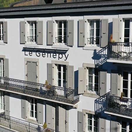 Le Génépy - Appart'hôtel de Charme Chamonix Mont Blanc Exterior foto