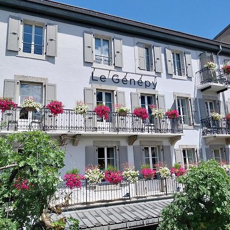 Le Génépy - Appart'hôtel de Charme Chamonix Mont Blanc Exterior foto